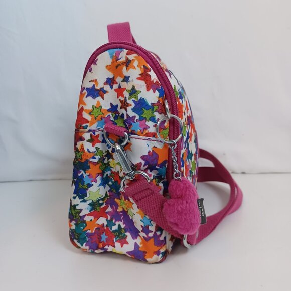 Kipling Lunch Tote Bag Colorful Star Print Insulated - Picture 12 of 16